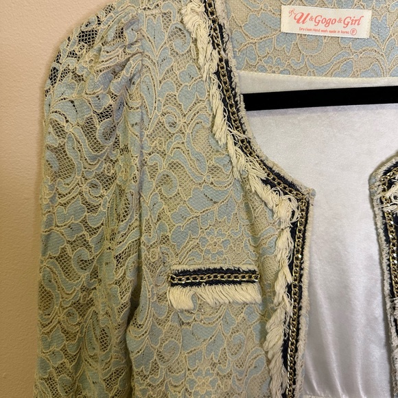 Lace Blazer Jacket - Picture 3 of 5